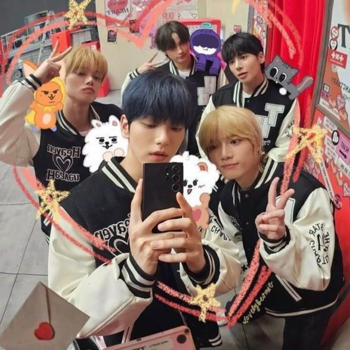 Behind-the-scenes cut of Yeonjun (TOMORROW X TOGETHER)