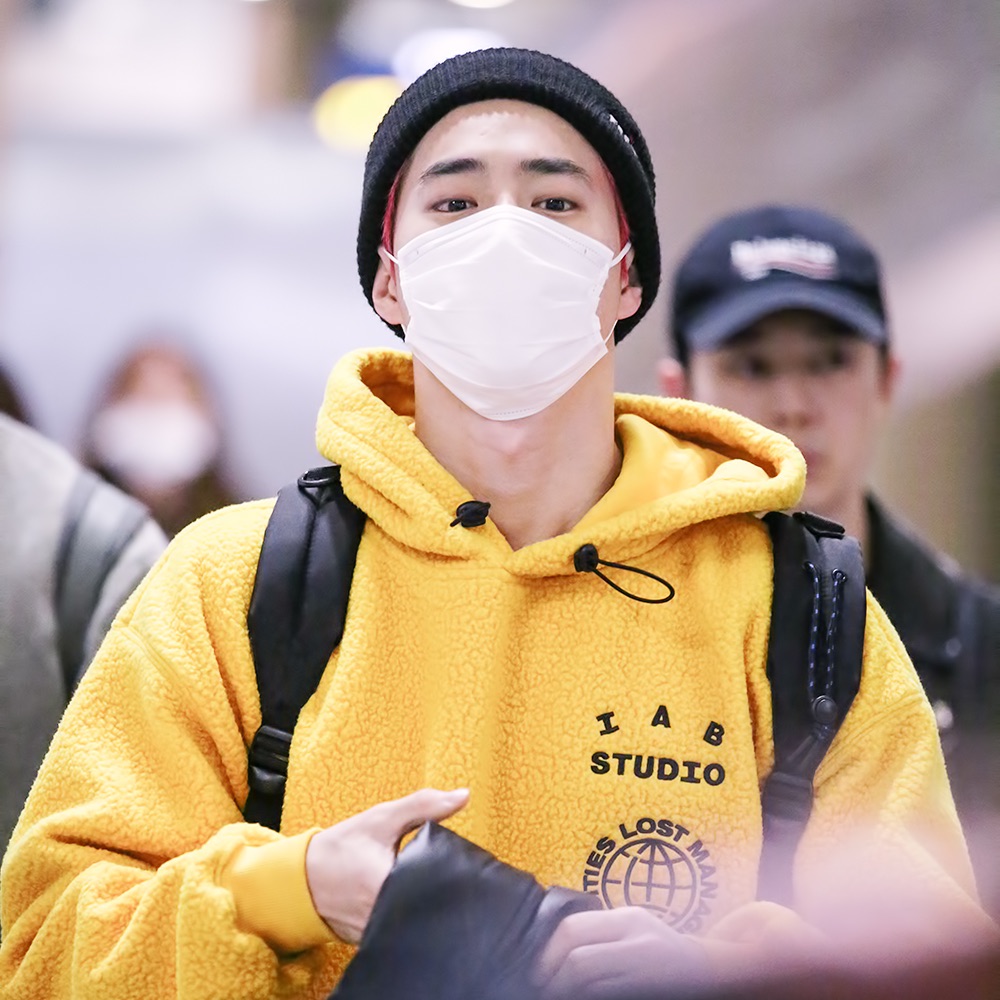Behind-the-scenes cut of Suho (EXO)