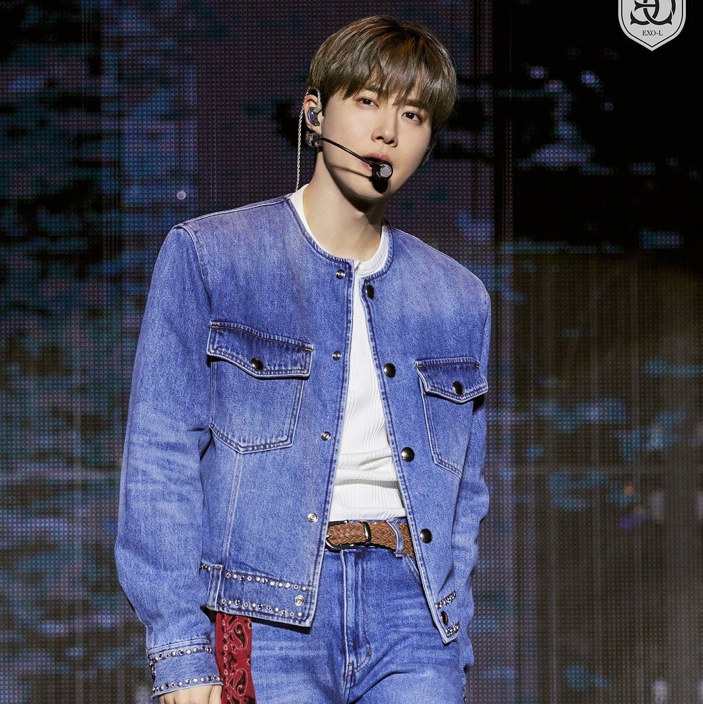 Recent activity shot of Suho (EXO)