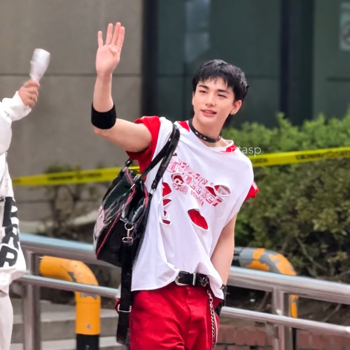 Recent activity shot of Hyunjin (Stray Kids)
