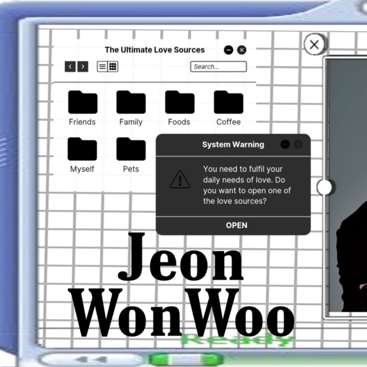 A moment captured by Wonwoo (SEVENTEEN)'s fan