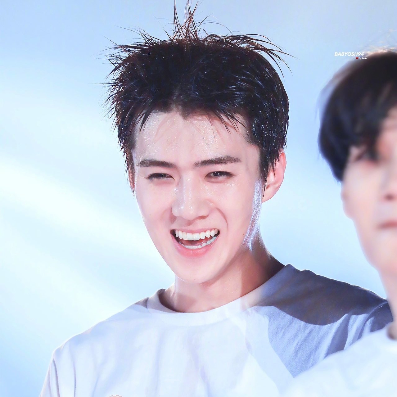 Recent activity shot of Sehun (EXO)