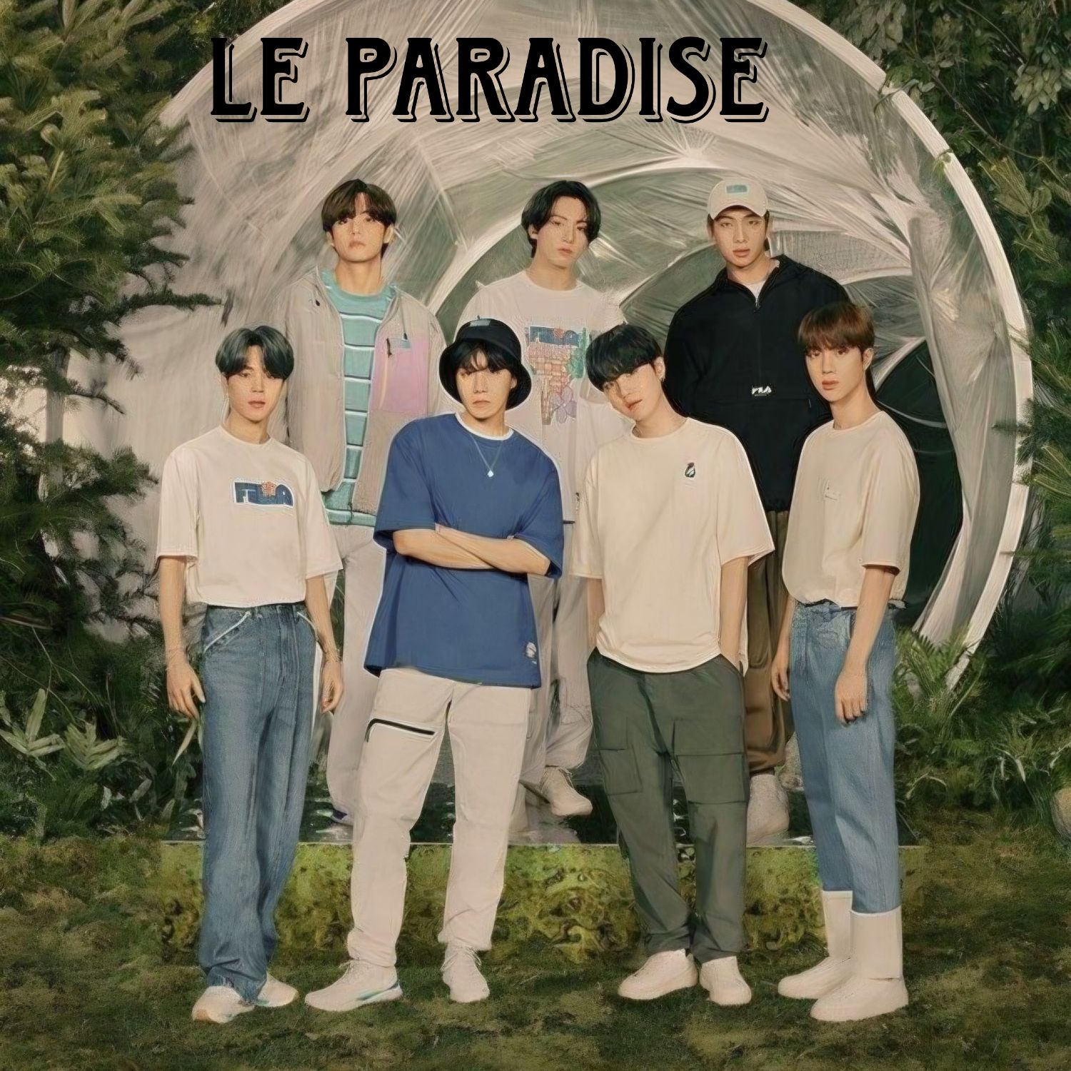 방탄소년단의 비하인드 컷