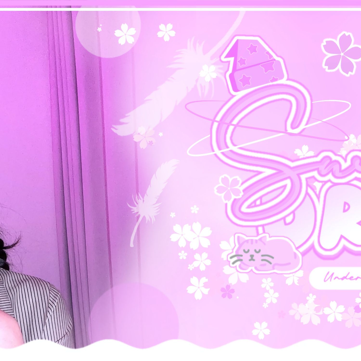 A moment captured by Magenta (QWER)'s fan