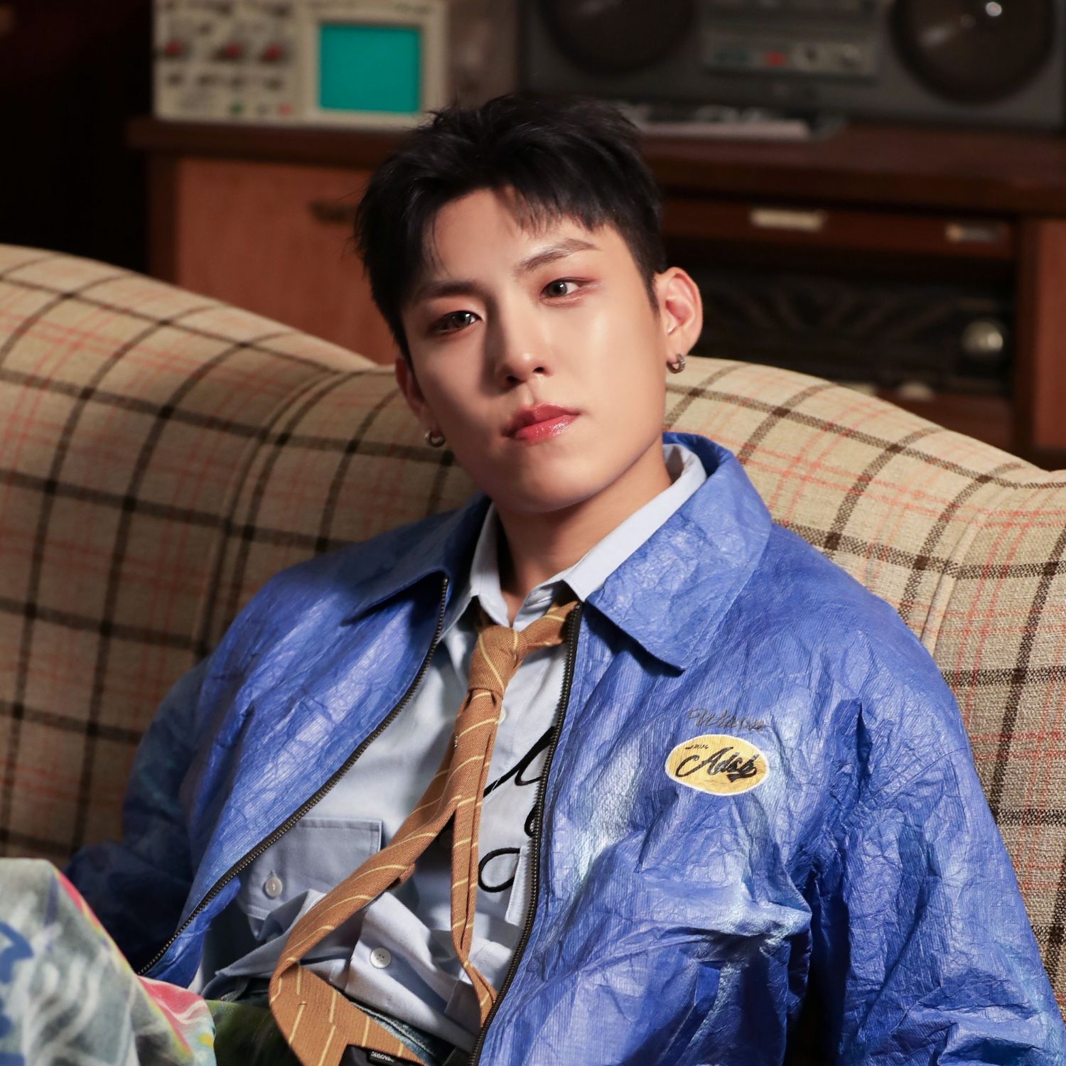 Foto aktivitas terbaru Park Woojin (AB6IX)