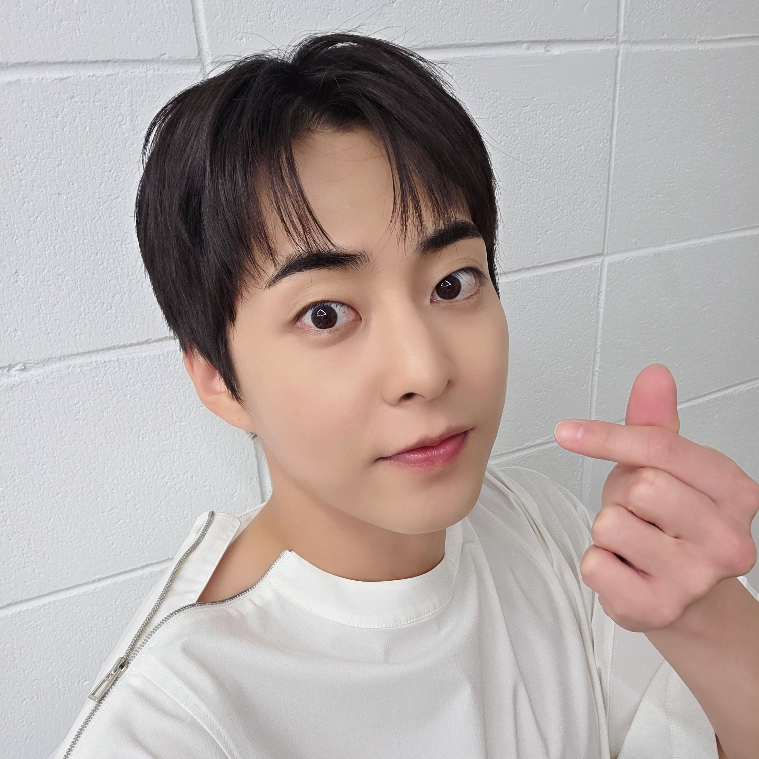 A moment captured by Xiumin (EXO)'s fan