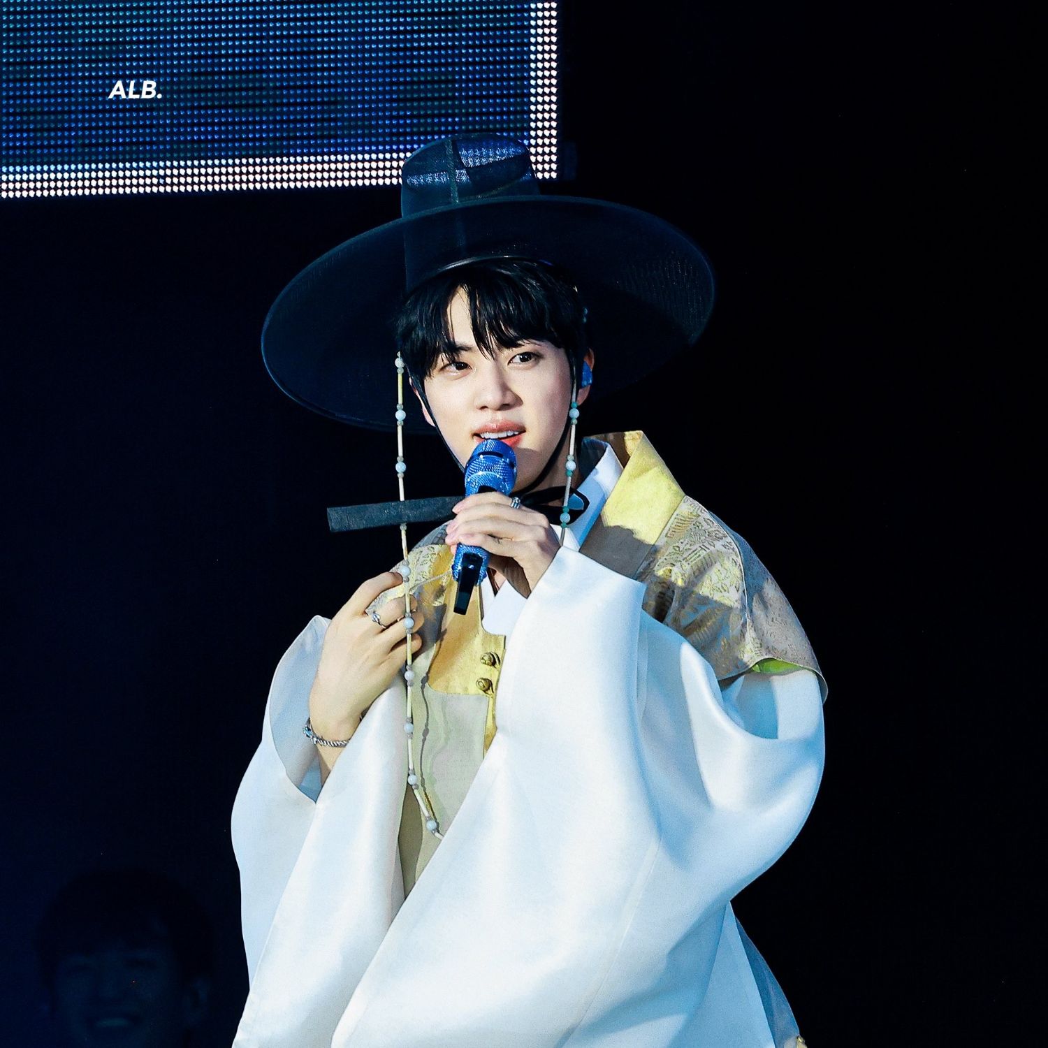 Recent activity shot of Jin (BTS)
