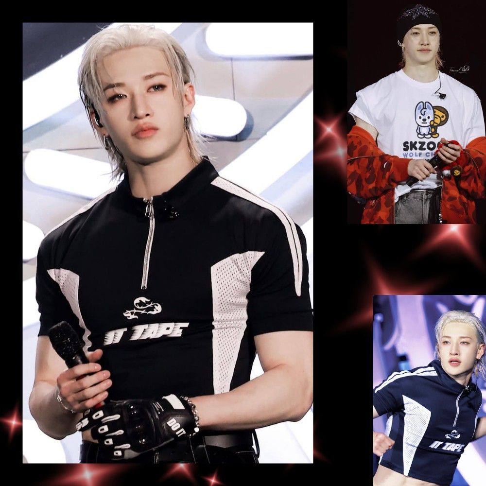 Recent activity shot of Bang Chan (Stray Kids)