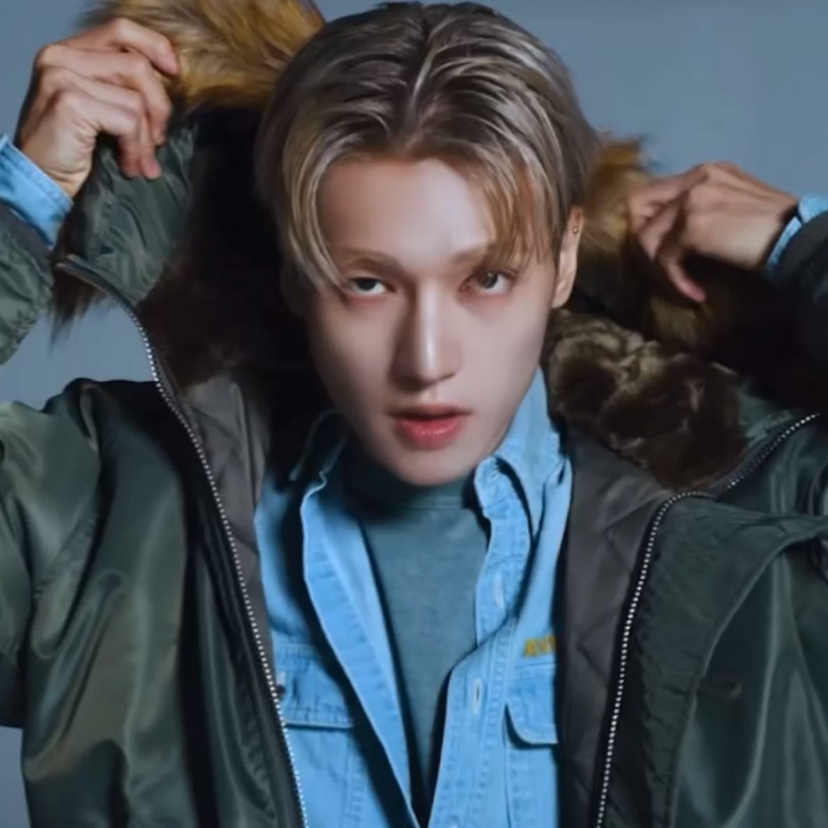 Recent activity shot of Wooyoung (ATEEZ)