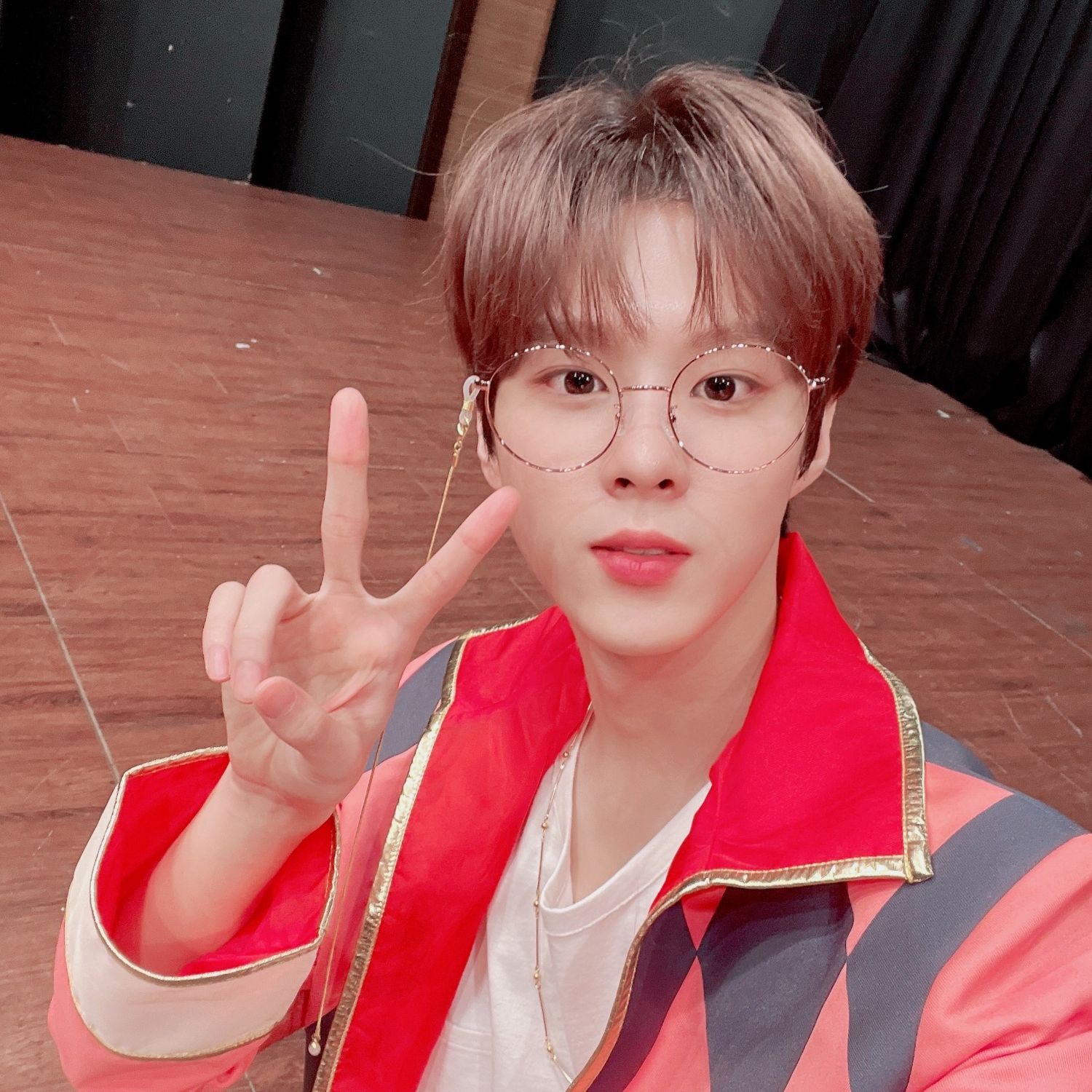 Recent activity shot of Kim Wooseok