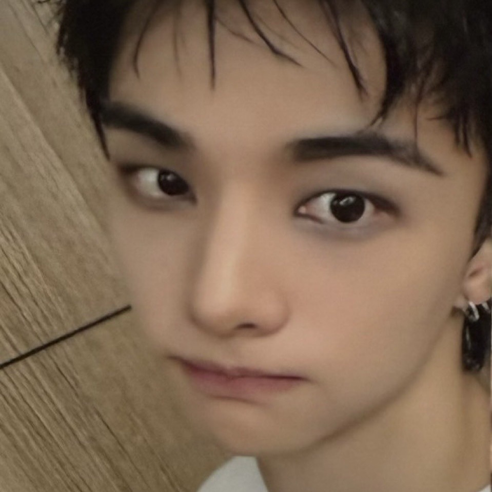 Recent activity shot of Hyunjin (Stray Kids)