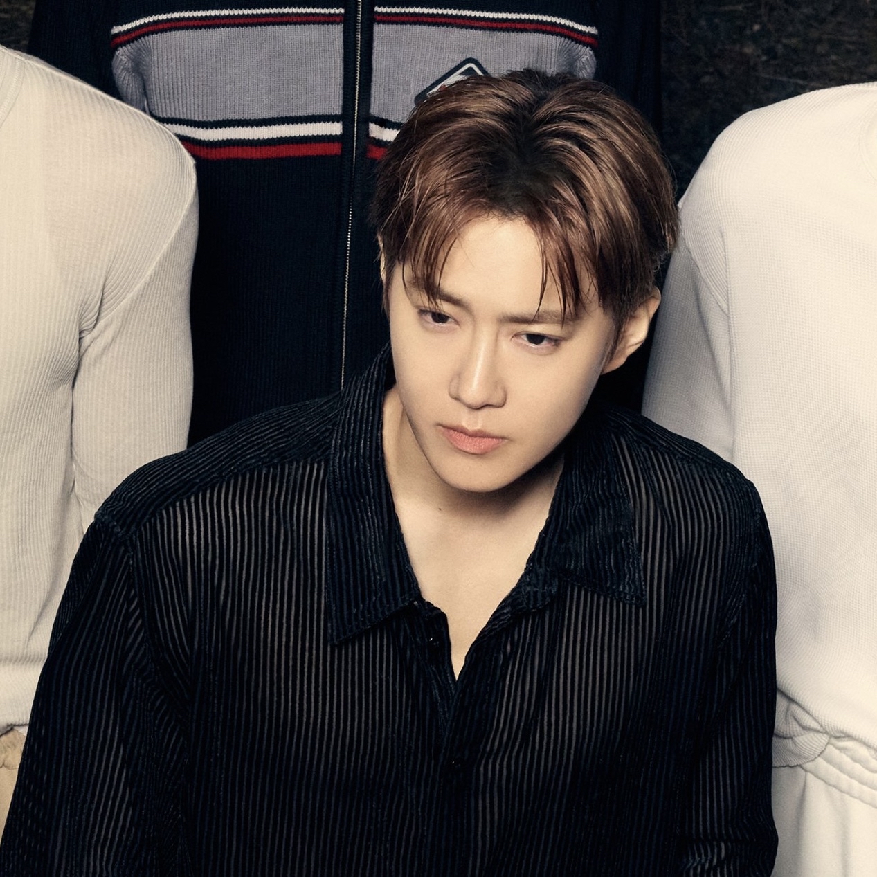 Behind-the-scenes cut of Suho (EXO)