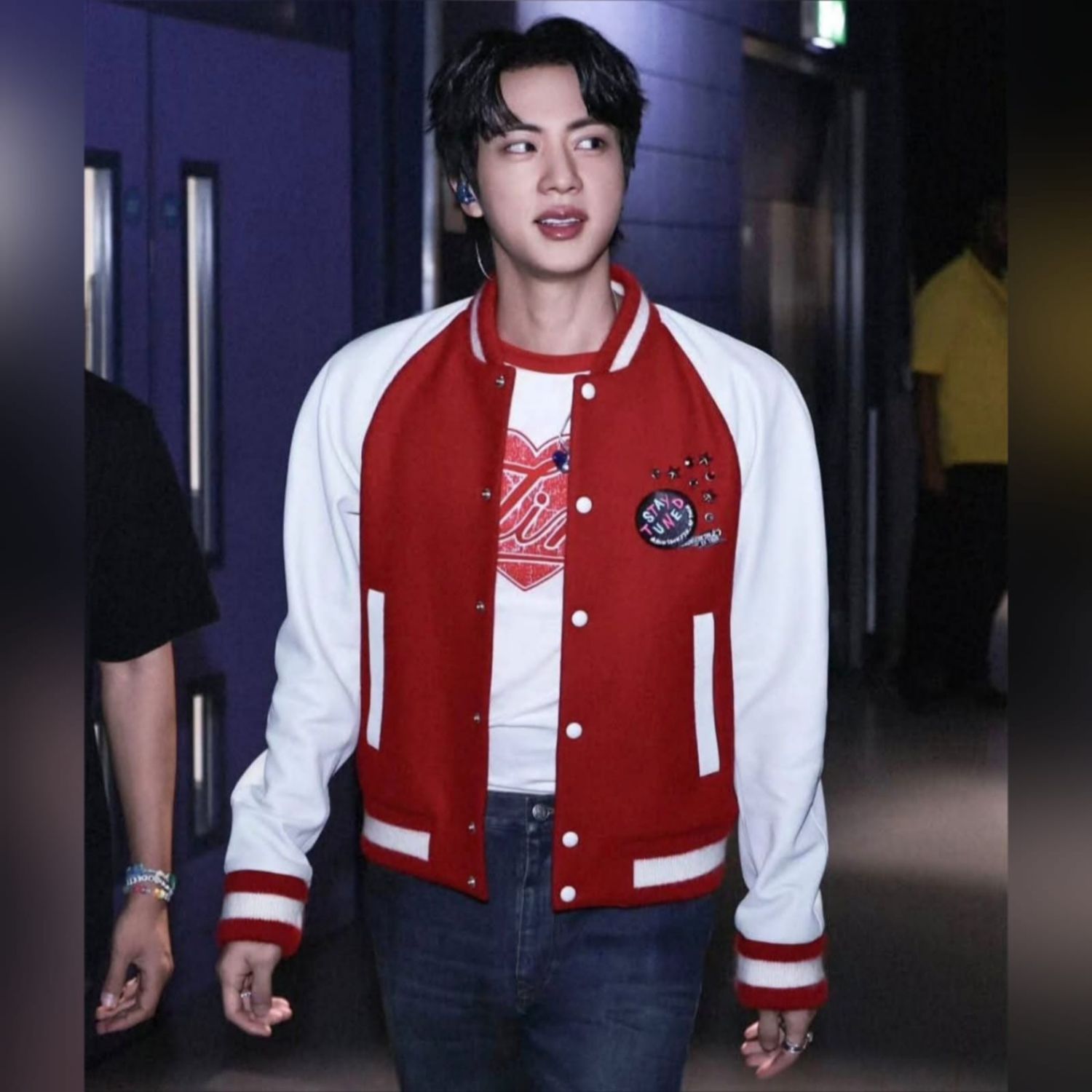 Recent activity shot of Jin (BTS)