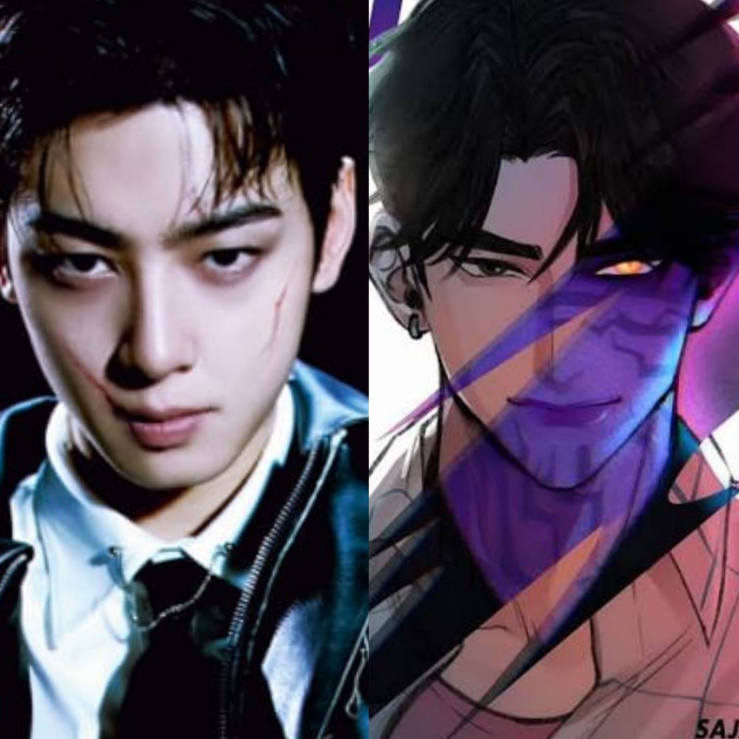 A moment captured by Eunwoo (ASTRO)'s fan