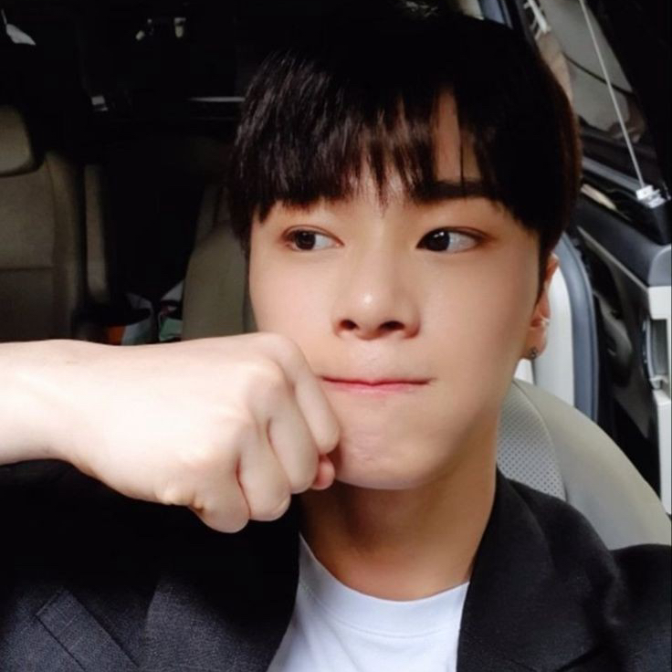 Recent activity shot of Moonbin (ASTRO)