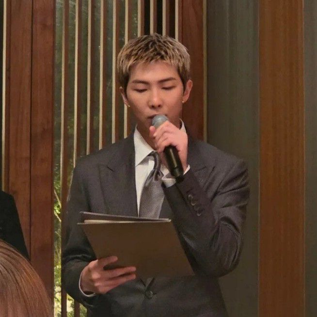 Latest photo of RM (BTS)