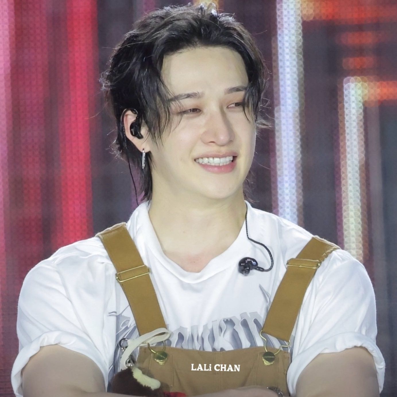 A moment captured by Bang Chan (Stray Kids)'s fan