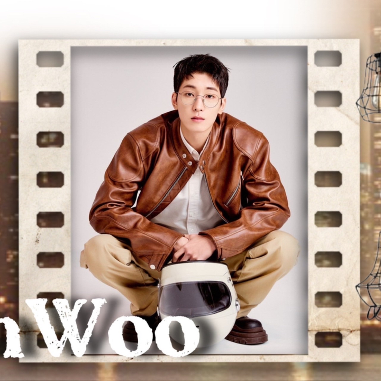 A moment captured by Wonwoo (SEVENTEEN)'s fan