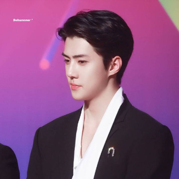 Behind-the-scenes cut of Sehun (EXO)