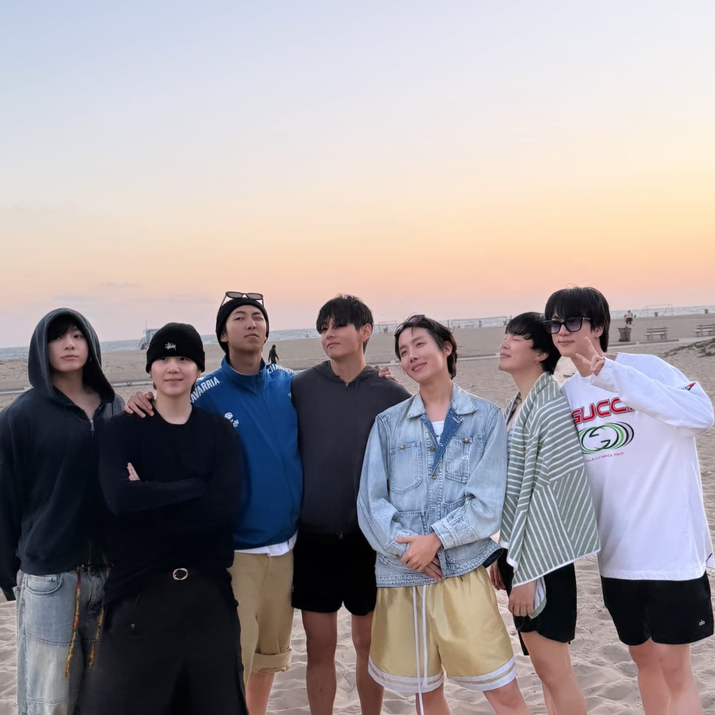 A moment captured by RM (BTS)'s fan