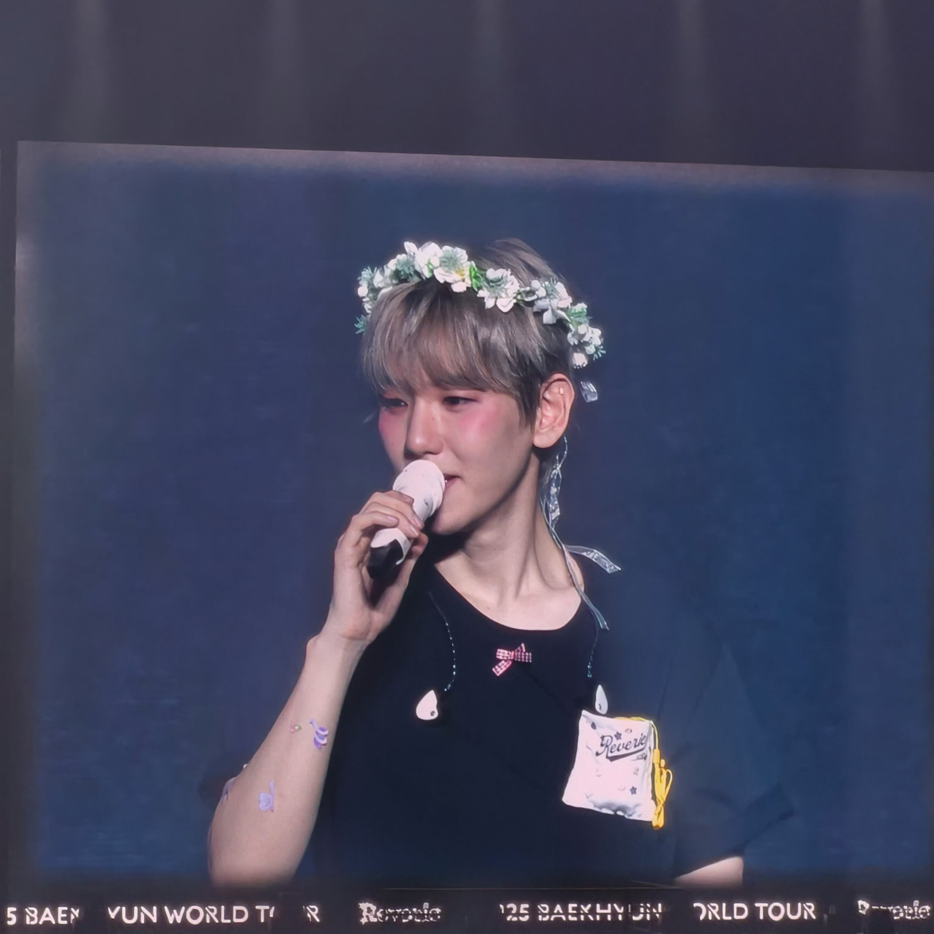 伯賢 (EXO)粉絲拍下的瞬間