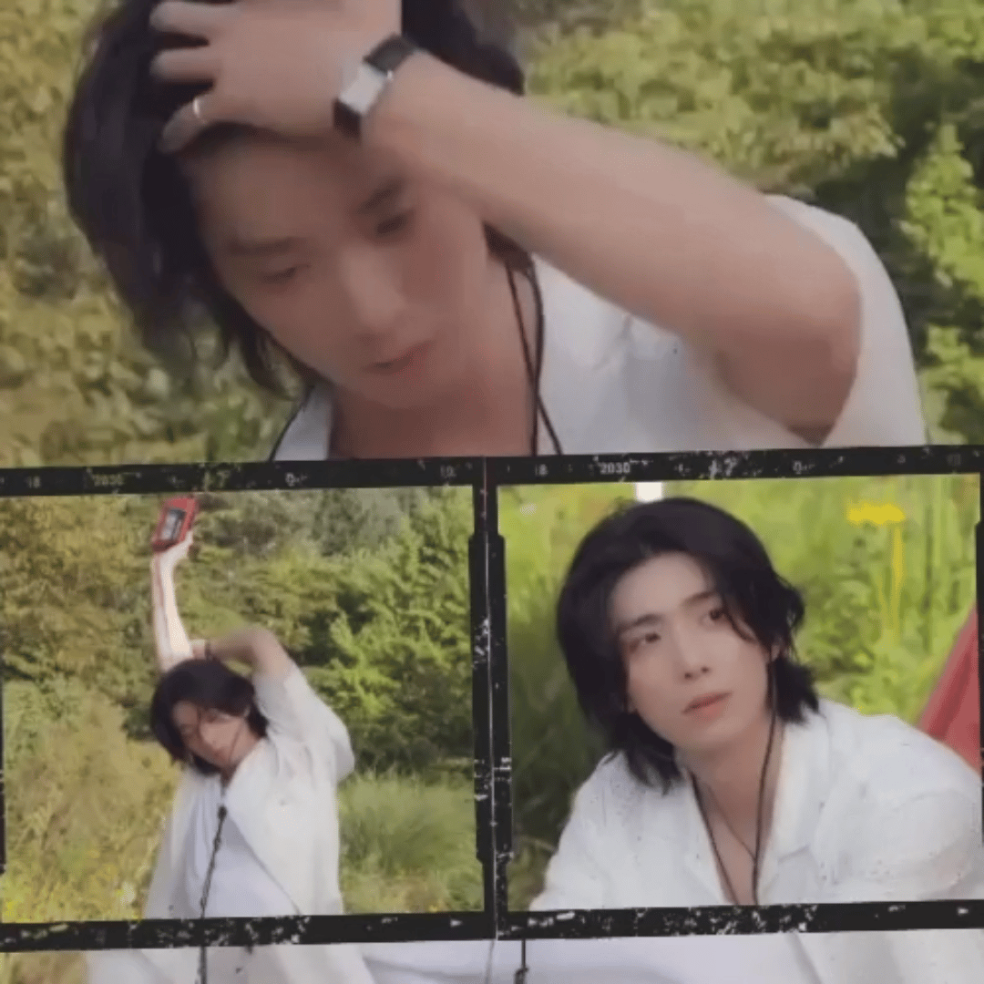 Recent activity shot of Hwiyoung (SF9)