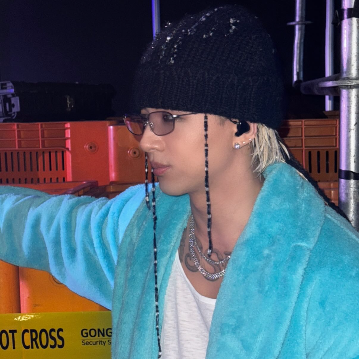 A moment captured by Taeyang (BIGBANG)'s fan