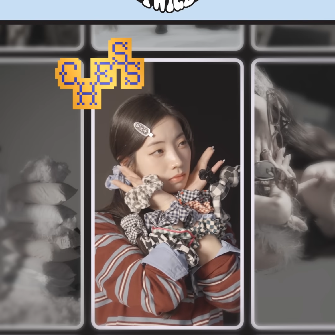 Recent activity shot of Chaeyoung (TWICE)