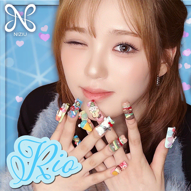 A moment captured by Rio (NiziU)'s fan