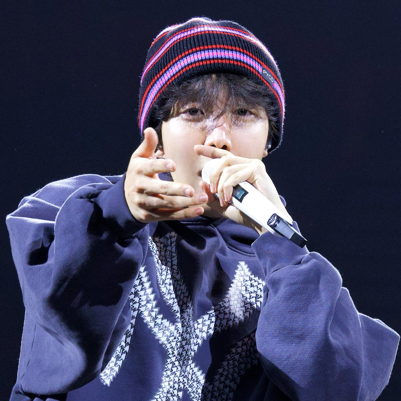 A moment captured by j-hope (BTS)'s fan