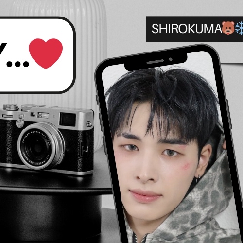 Momen yang diabadikan oleh penggemar Haru (NEXZ)