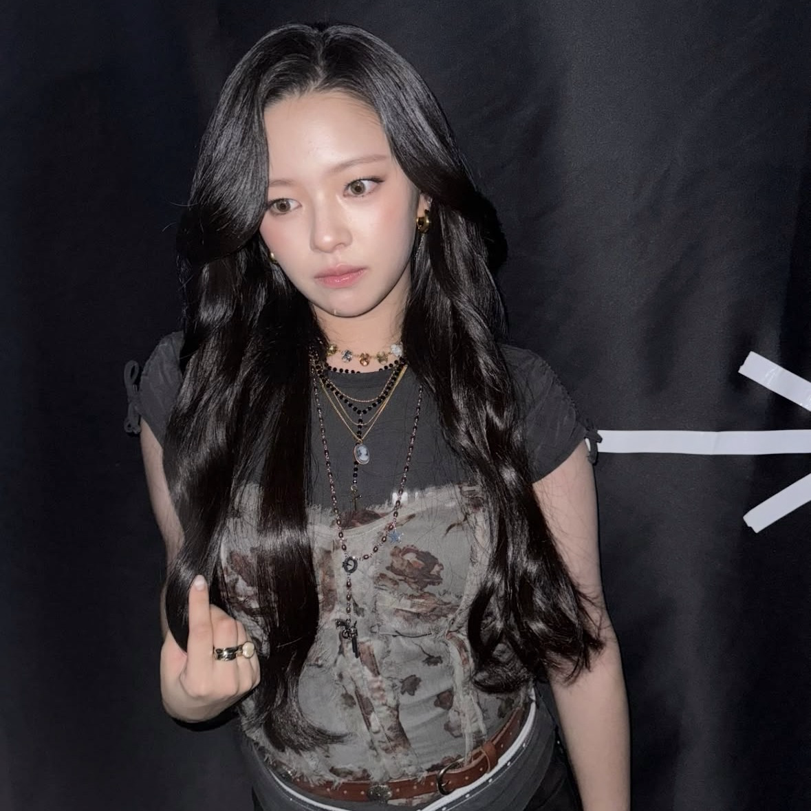 A moment captured by Jeongyeon (TWICE)'s fan