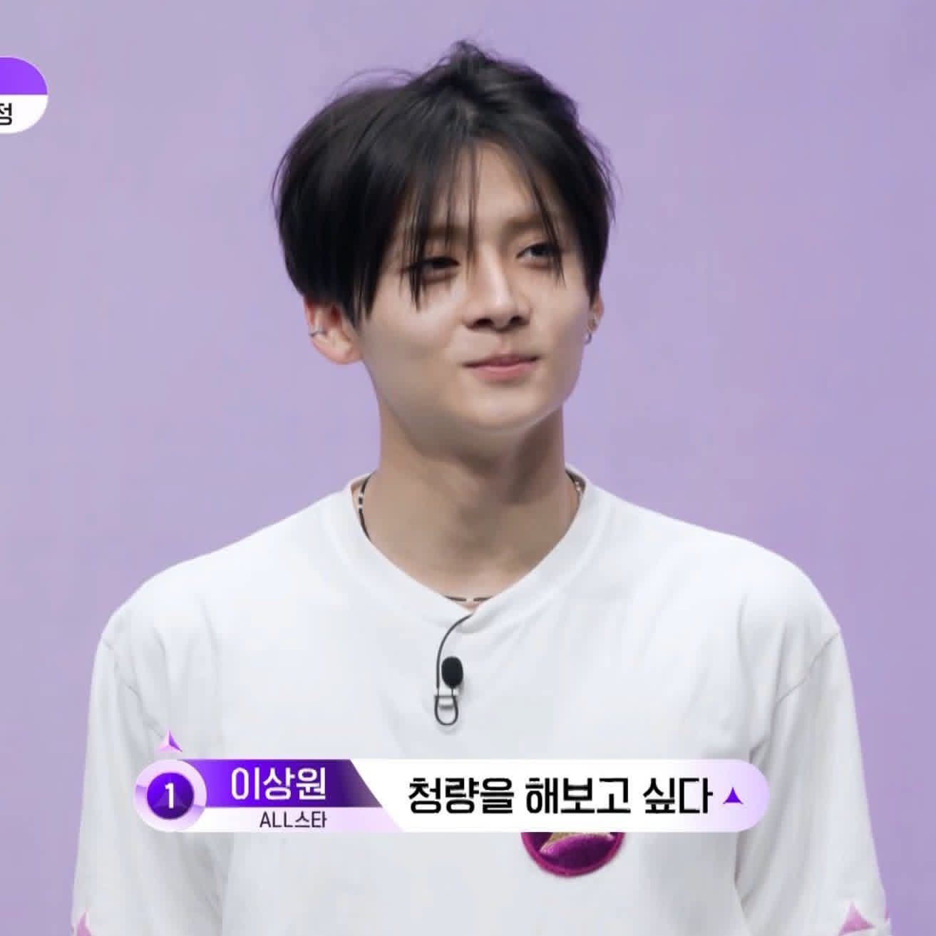 Behind-the-scenes cut of Lee Sangwon