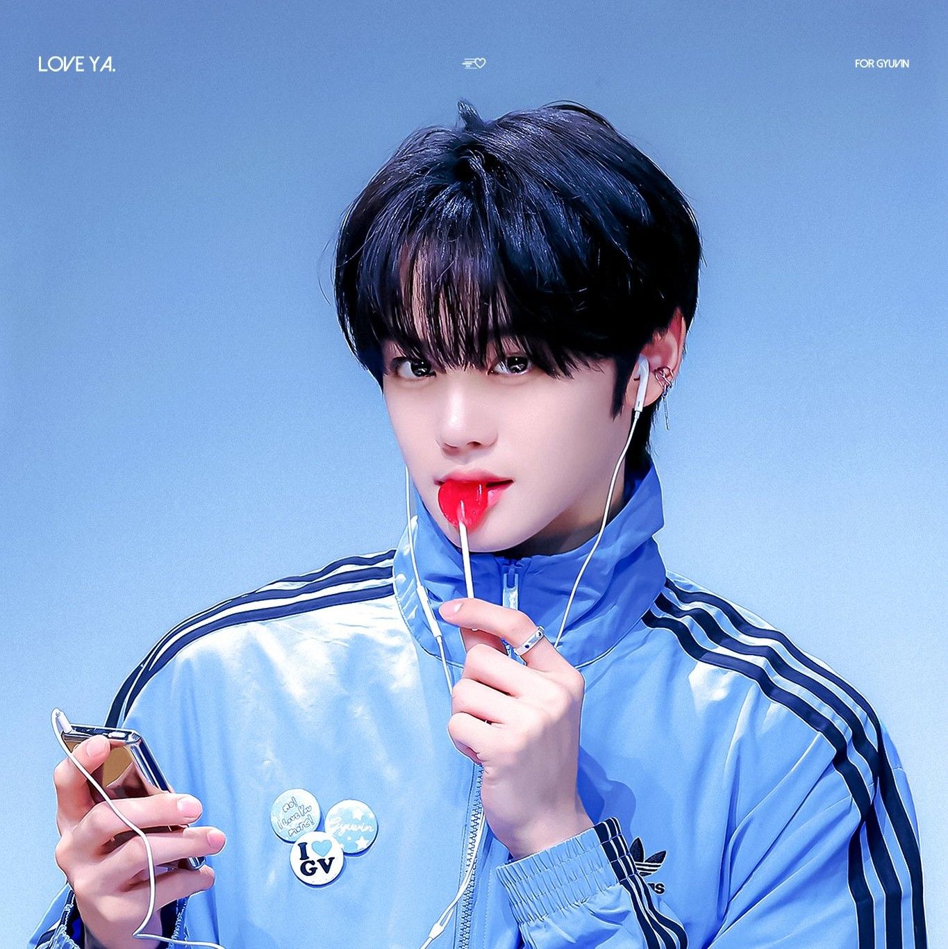 A moment captured by Kim Gyuvin (ZEROBASEONE)'s fan