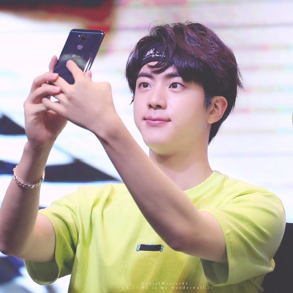 Latest photo of Jin (BTS)