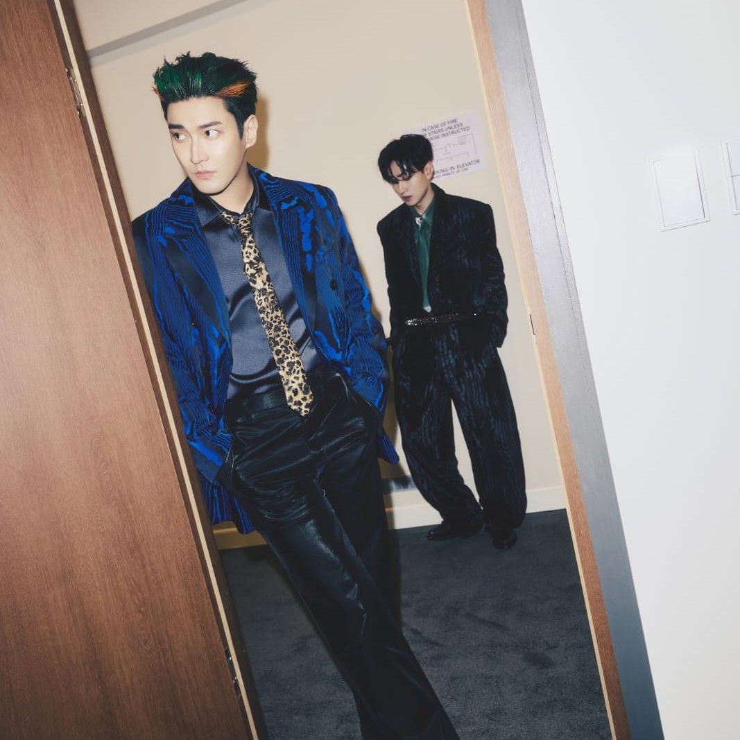Behind-the-scenes cut of Siwon (Super Junior)