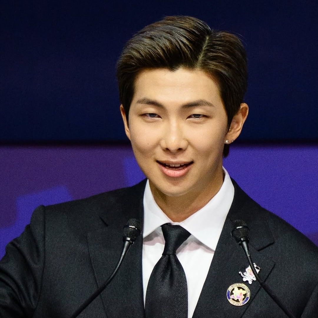 Recent activity shot of RM (BTS)