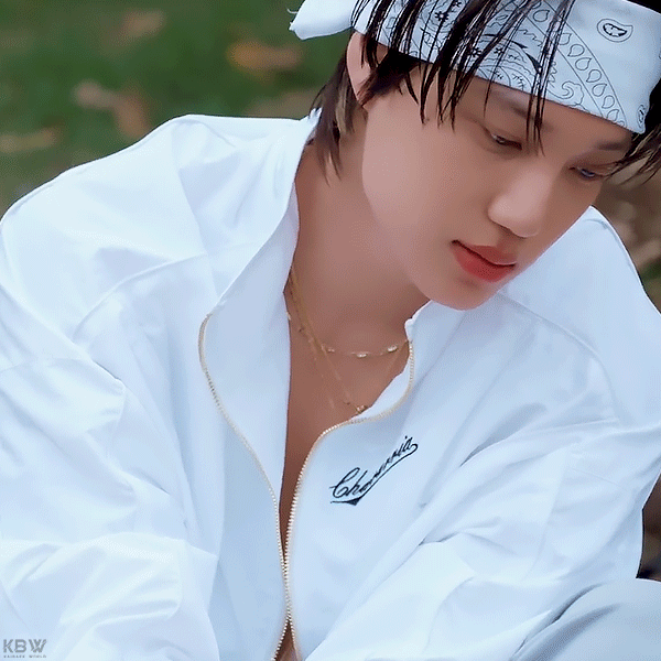 Recent activity shot of Kai (EXO)