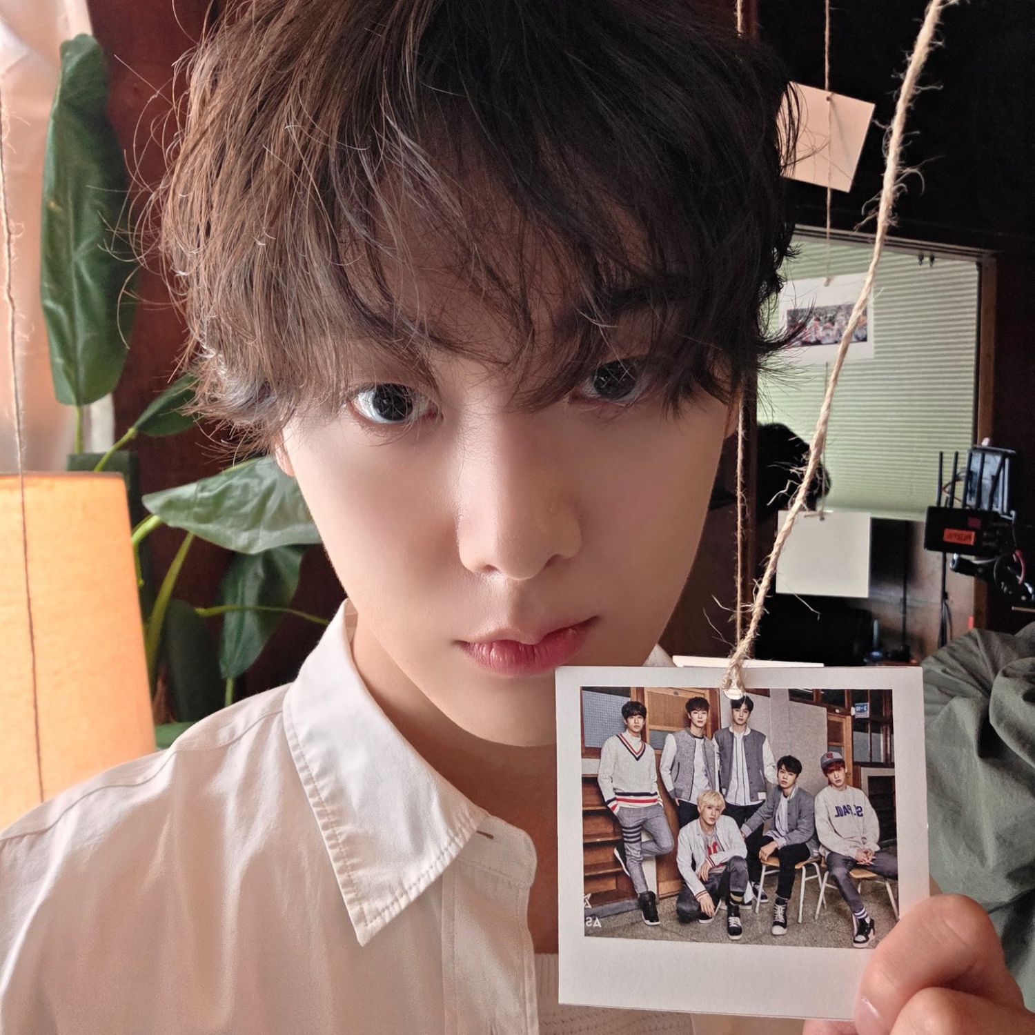 A moment captured by Sanha (ASTRO)'s fan