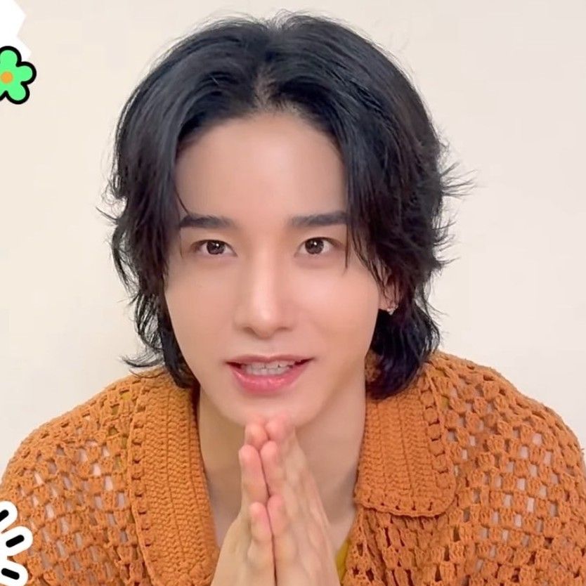 Recent activity shot of Sato Keigo (JO1)
