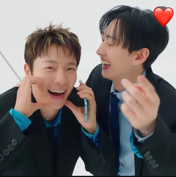 Behind-the-scenes cut of Donghae (Super Junior)