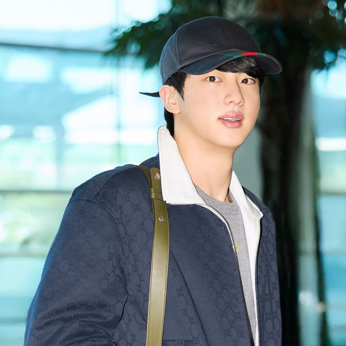 Recent activity shot of Jin (BTS)