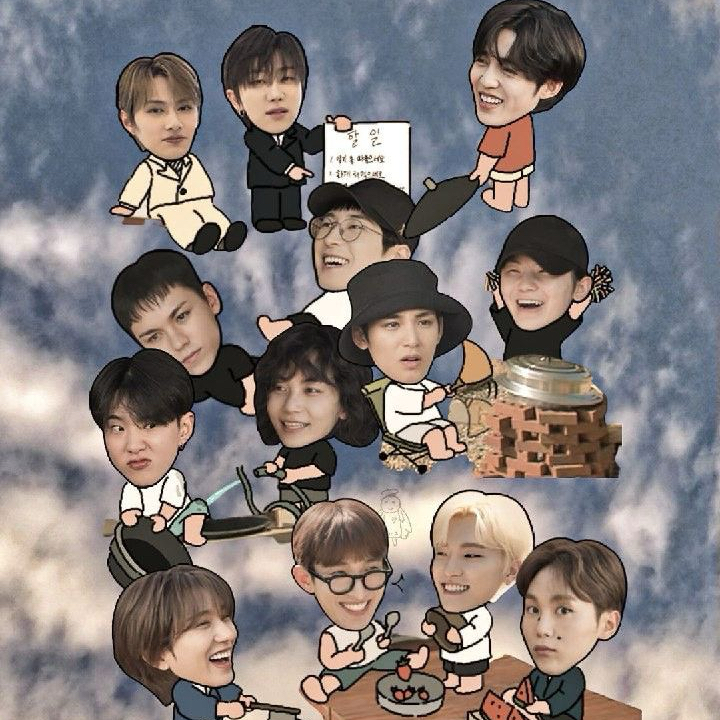 Recent activity shot of SEVENTEEN
