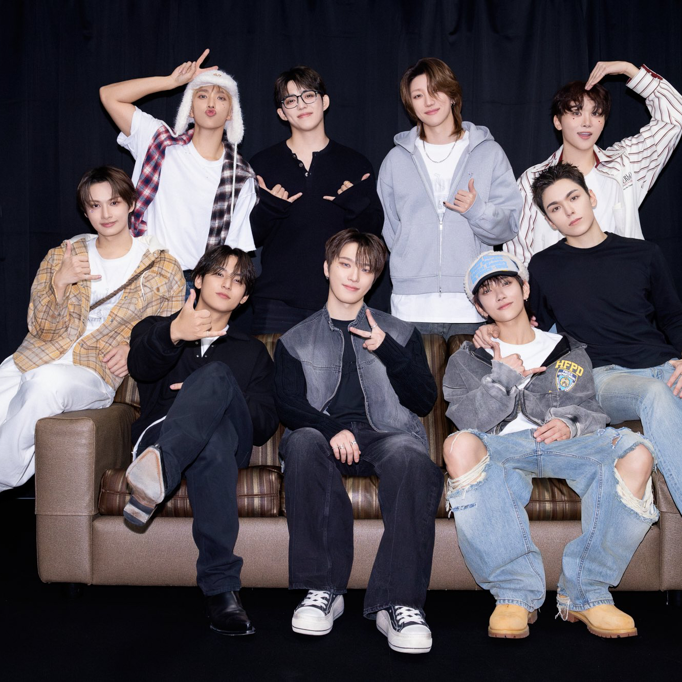 A moment captured by Mingyu (SEVENTEEN)'s fan