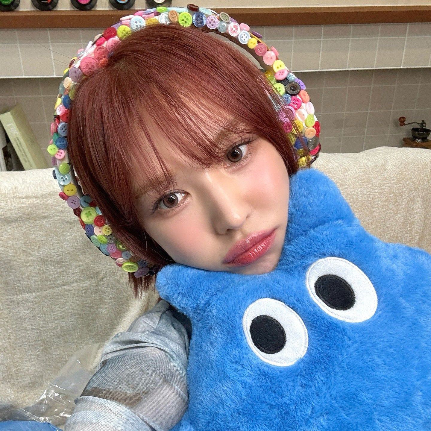 Behind-the-scenes cut of Wendy (Red Velvet)
