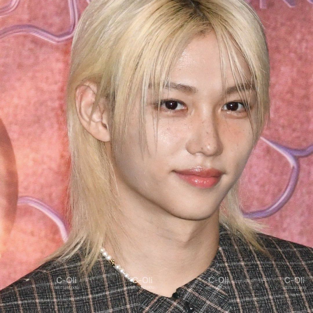 A moment captured by Felix (Stray Kids)'s fan