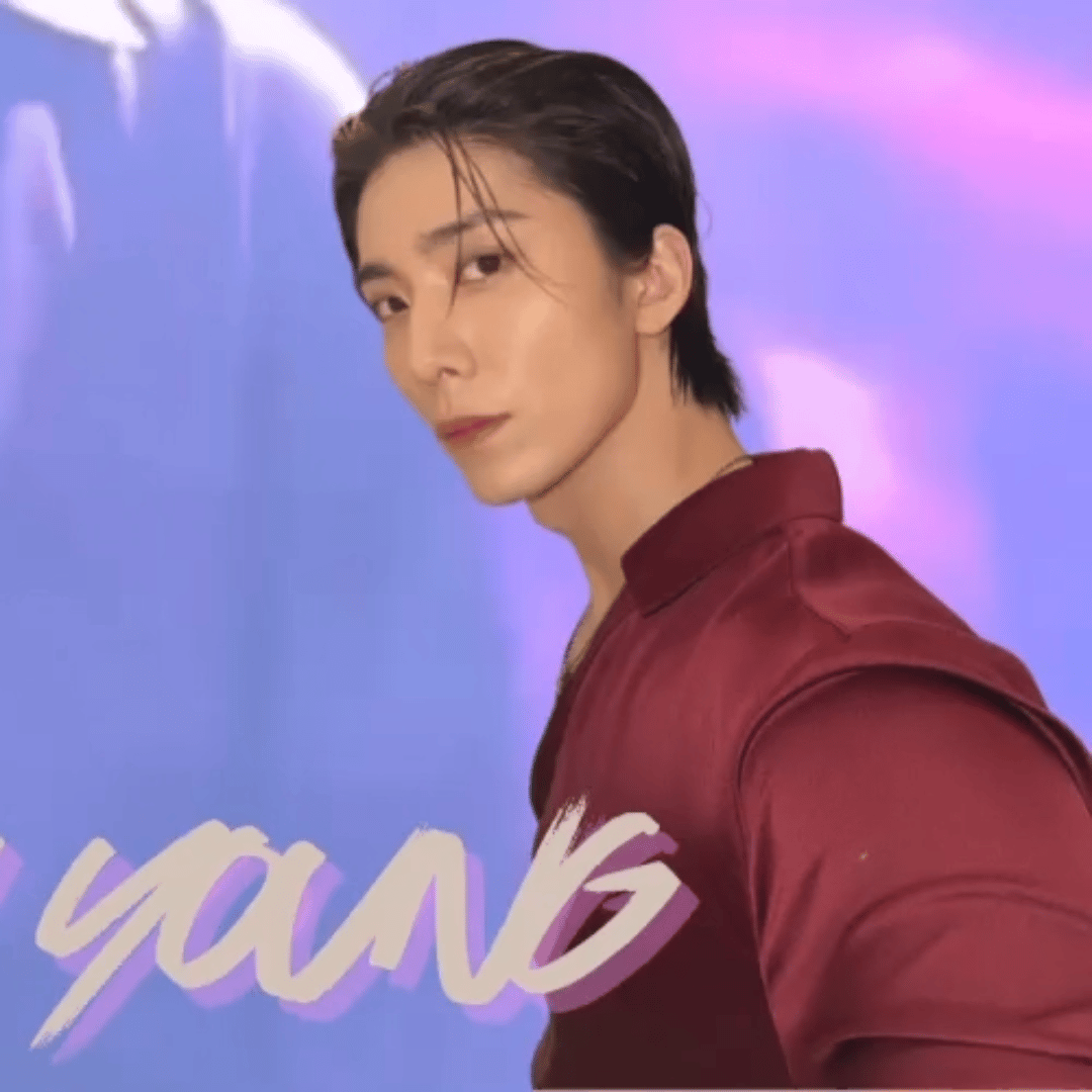 Recent activity shot of Hwiyoung (SF9)