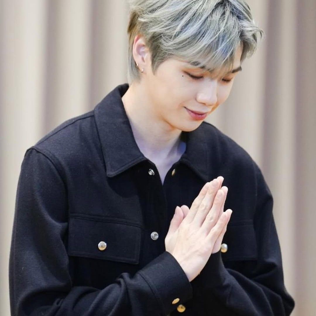 A moment captured by Kang Daniel's fan