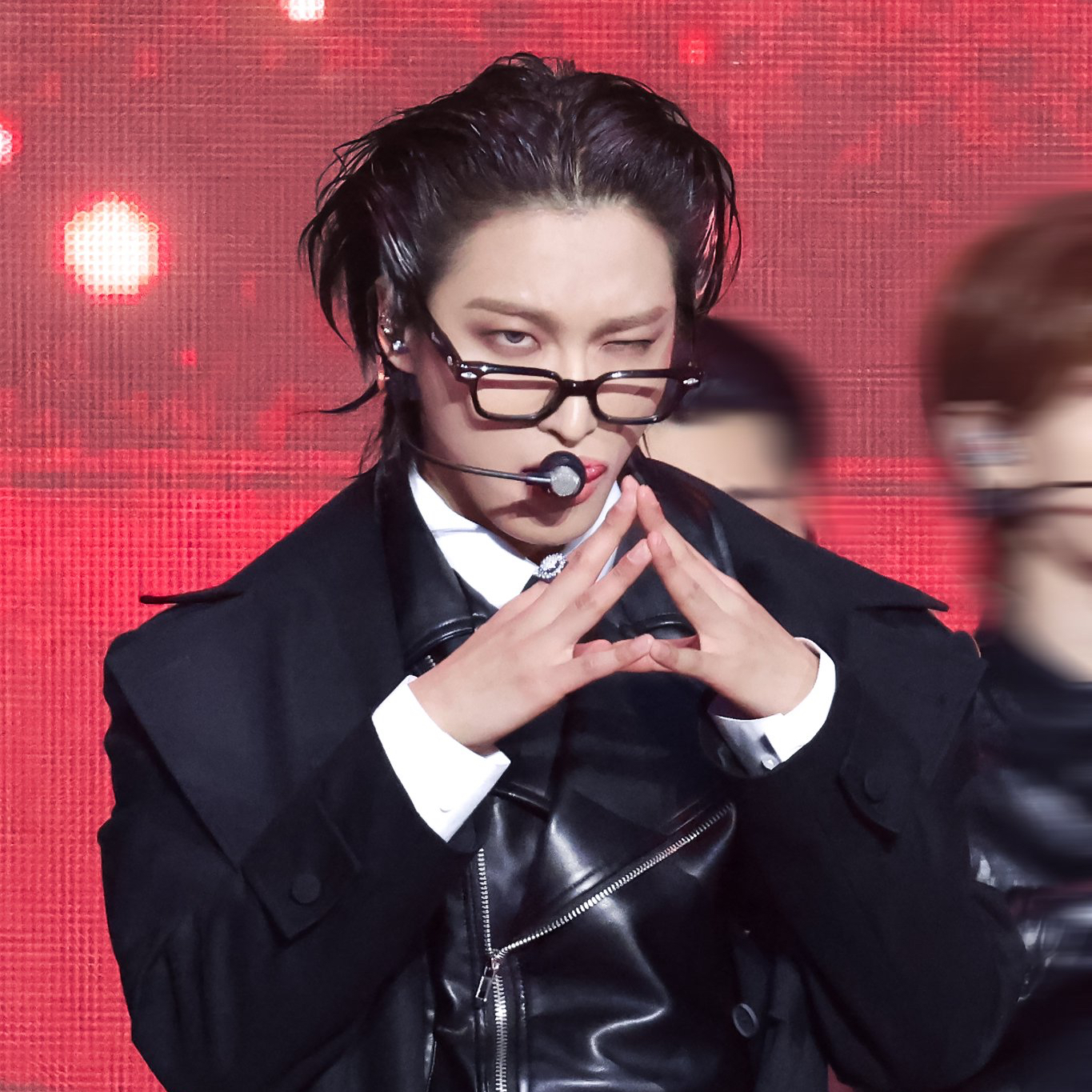 Recent activity shot of Seonghwa (ATEEZ)