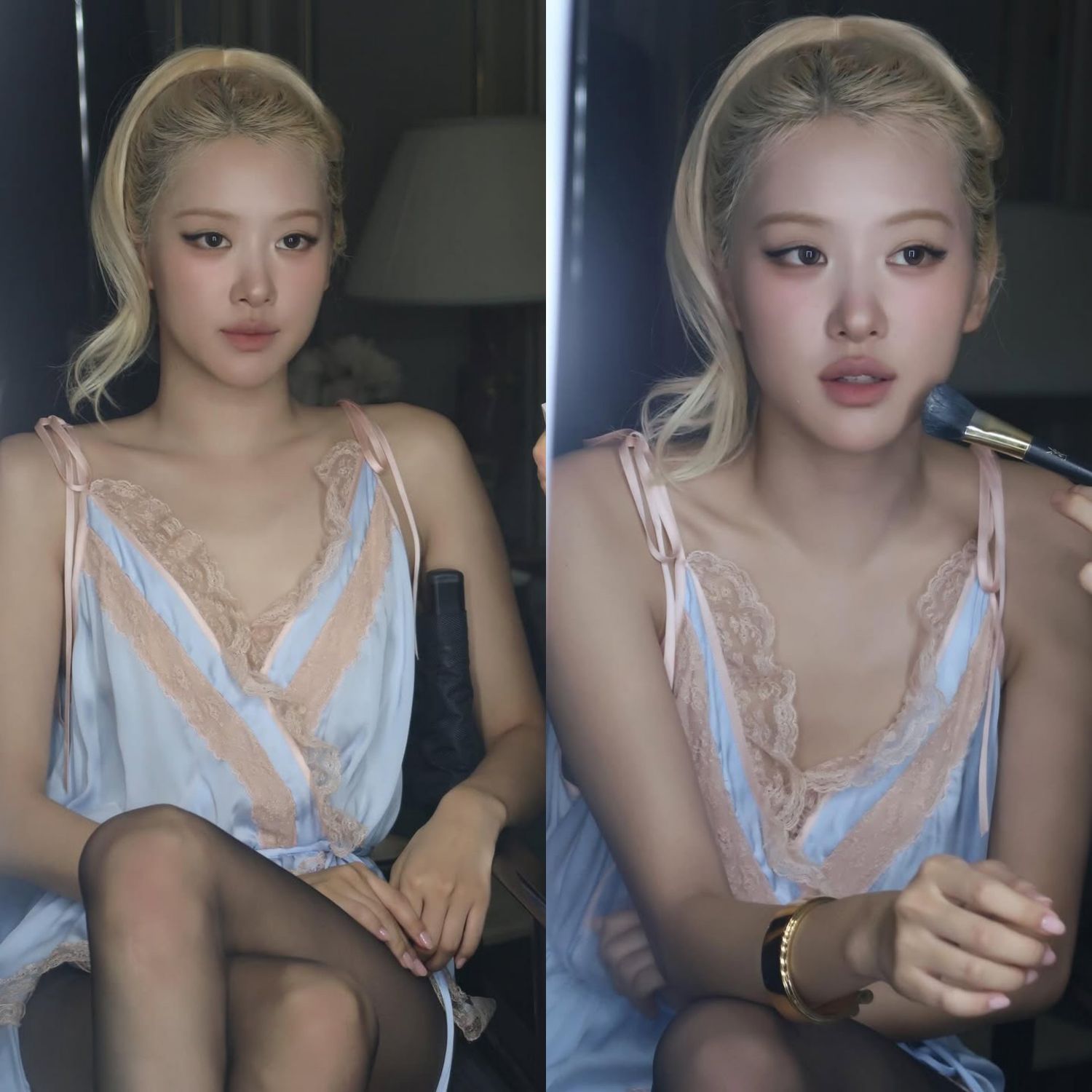 A moment captured by ROSÉ (BLACKPINK)'s fan